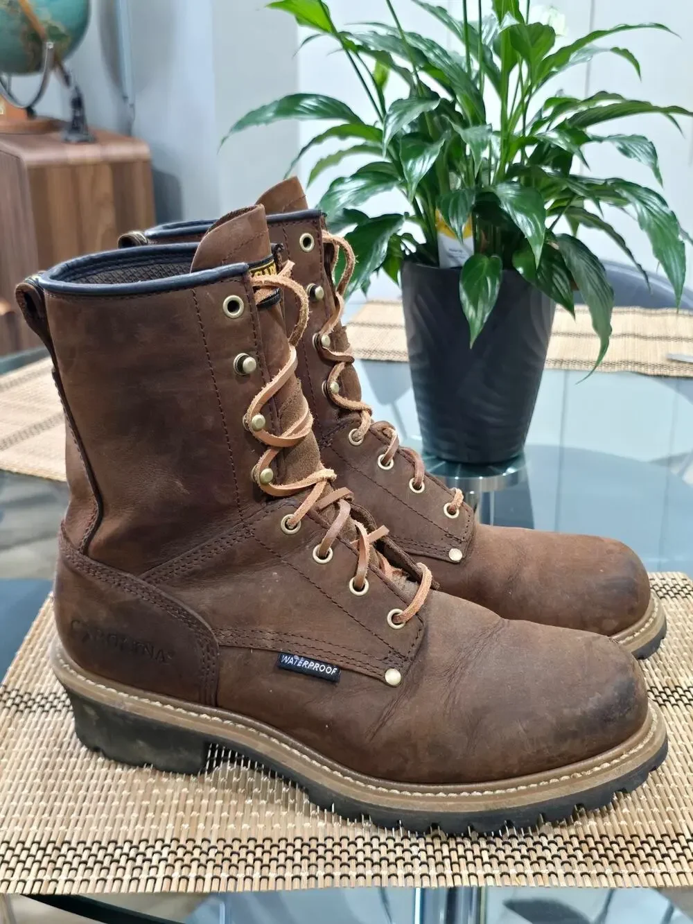 Carolina Boots CA8821 Men's 11 D Soft Toe Logger 8